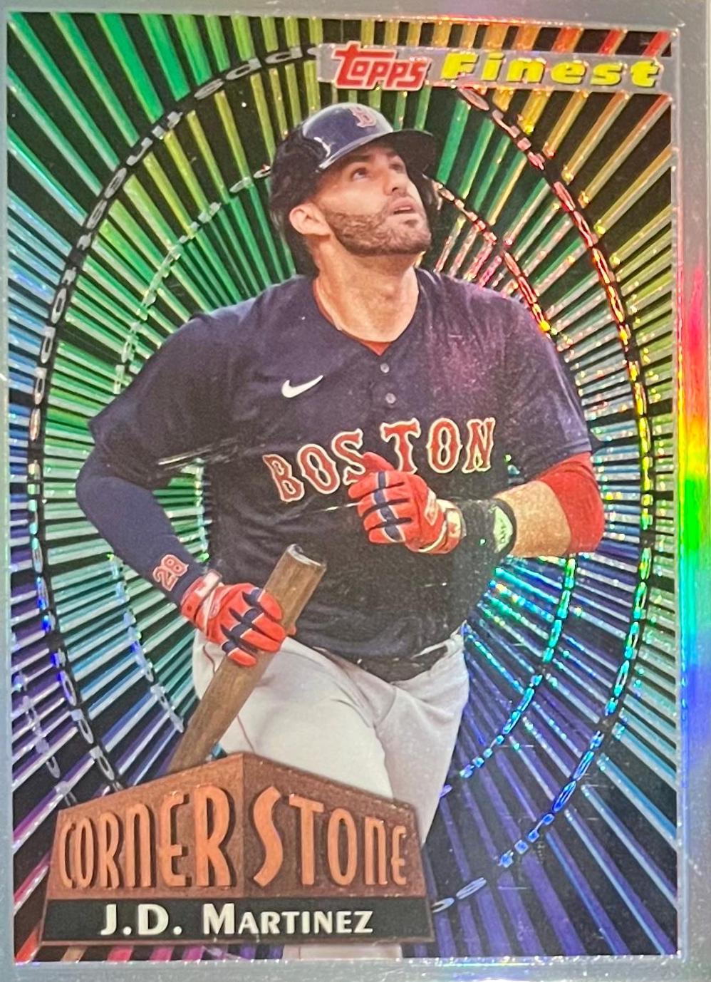 J. D. Martinez #94FC-JM Baseball Cards 2022 Topps Finest 1994 Cornerstones