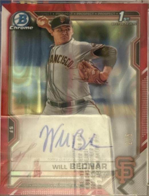 Will Bednar [Red Refractor] #BDC-197