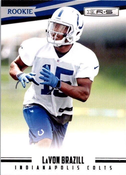 LaVon Brazill #187 Football Cards 2012 Panini Rookies & Stars