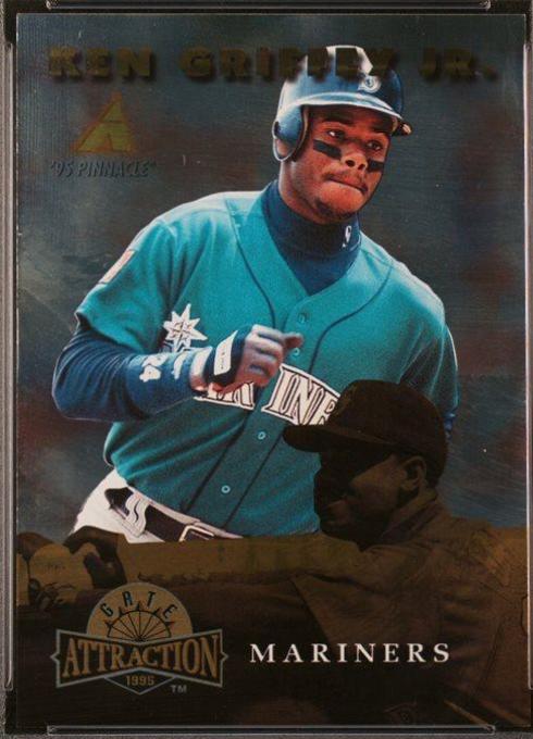 Ken Griffey Jr #GA01 Baseball Cards 1995 Pinnacle Gate Attraction