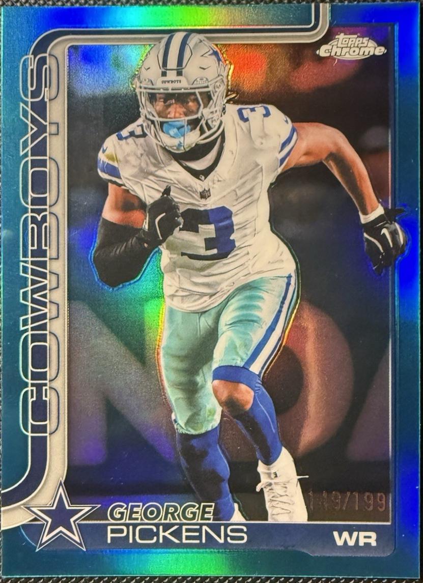 George Pickens [Aqua Refractor] #80