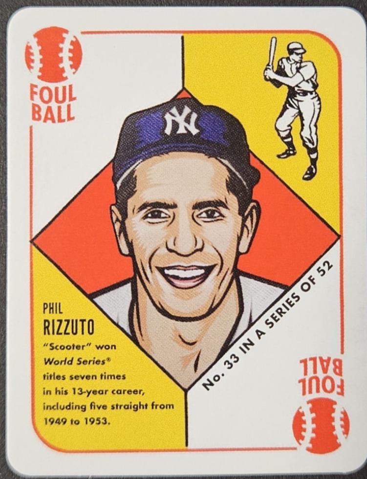 Phil Rizzuto #33 2021 Topps 1951 Blake Jamieson Baseball