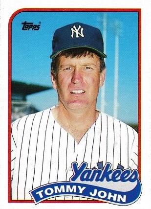 Tommy John #359 Baseball Cards 1989 Topps