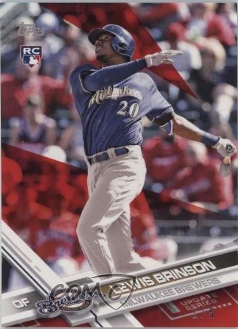 Lewis Brinson [Batting Mini] #US226