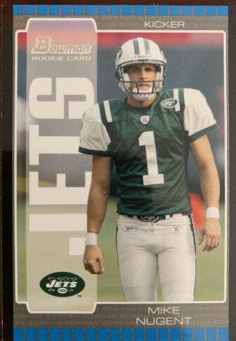 Mike Nugent #175 Football Cards 2005 Bowman