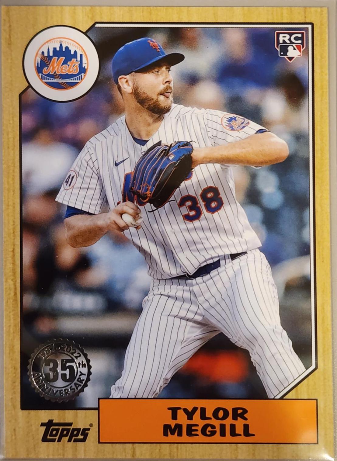 Tylor Megill #T87-82 Baseball Cards 2022 Topps 1987