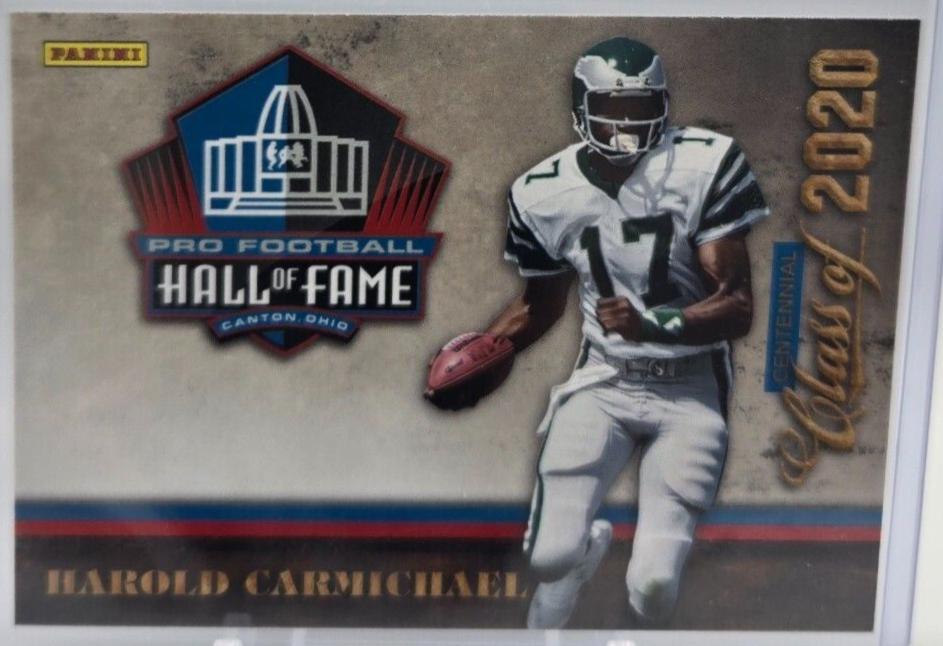 Harold Carmichael #9 Football Cards 2020 Panini Hall of Fame