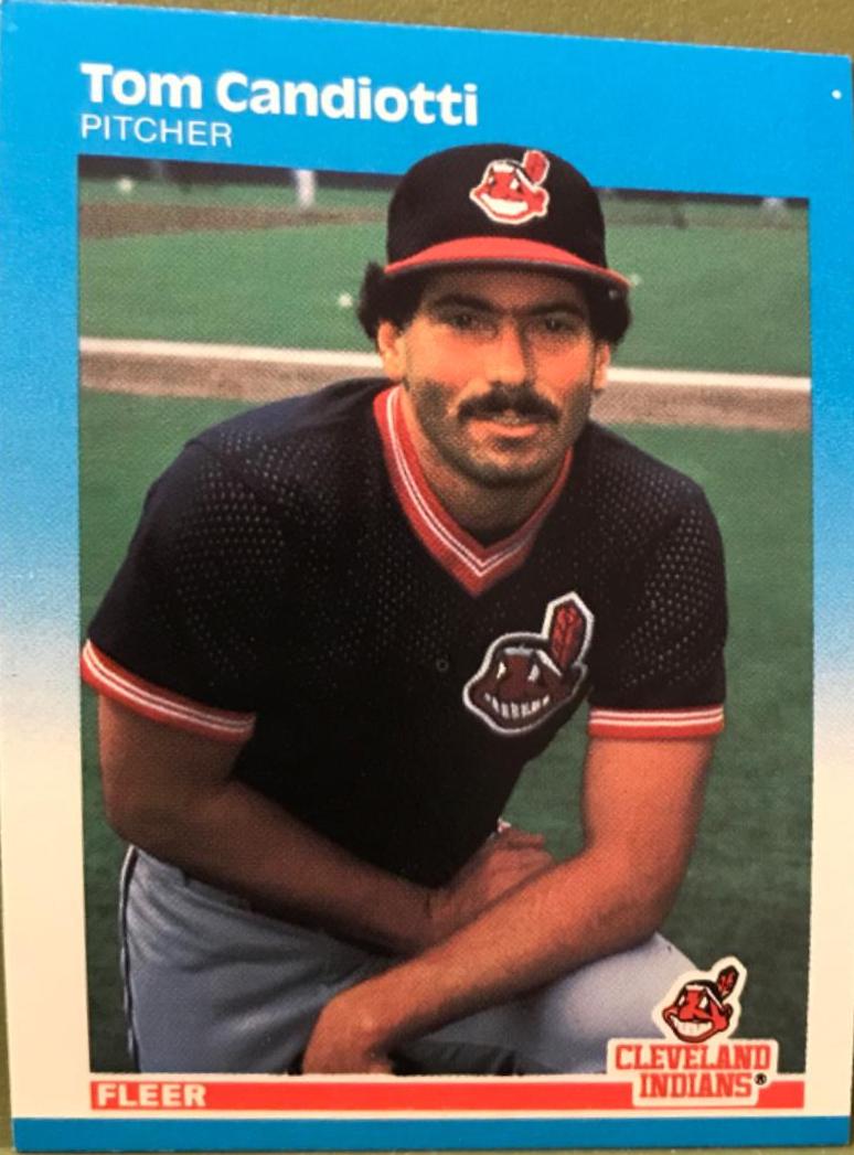 Tom Candiotti #248 Baseball Cards 1987 Fleer