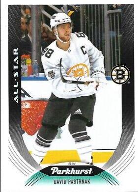 David Pastrnak #230 2020-21 Parkhurst Hockey
