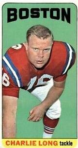 Charlie Long #13 Football Cards 1965 Topps