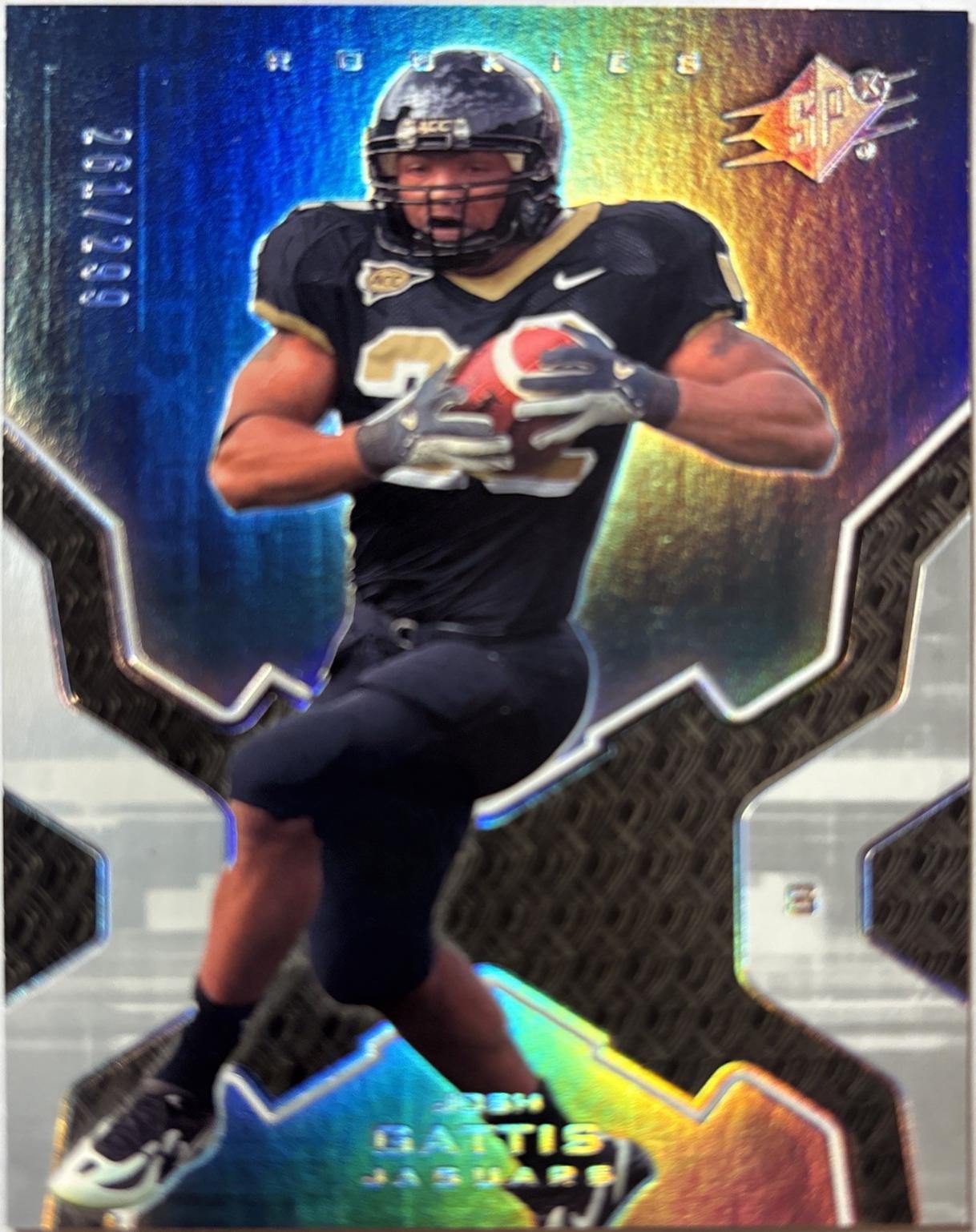 Josh Gattis #154 2007 Spx Football