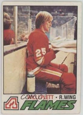 Willi Plett #17 Hockey Cards 1977 O-Pee-Chee