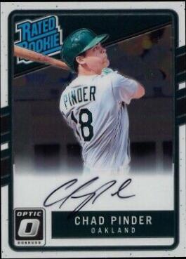 Chad Pinder #169 2017 Panini Donruss Optic Baseball