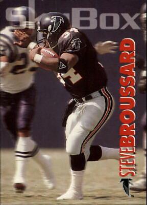 Steve Broussard #1 Football Cards 1993 Skybox Impact