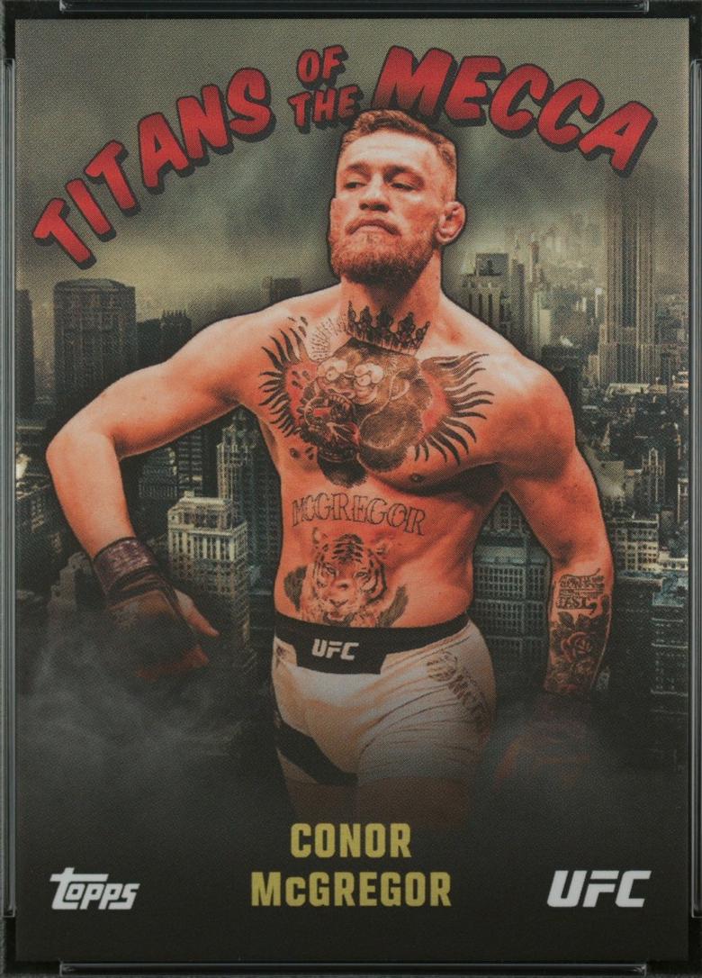 Conor McGregor #TM-13 Ufc Cards 2024 Topps UFC NYC Titans of the Mecca