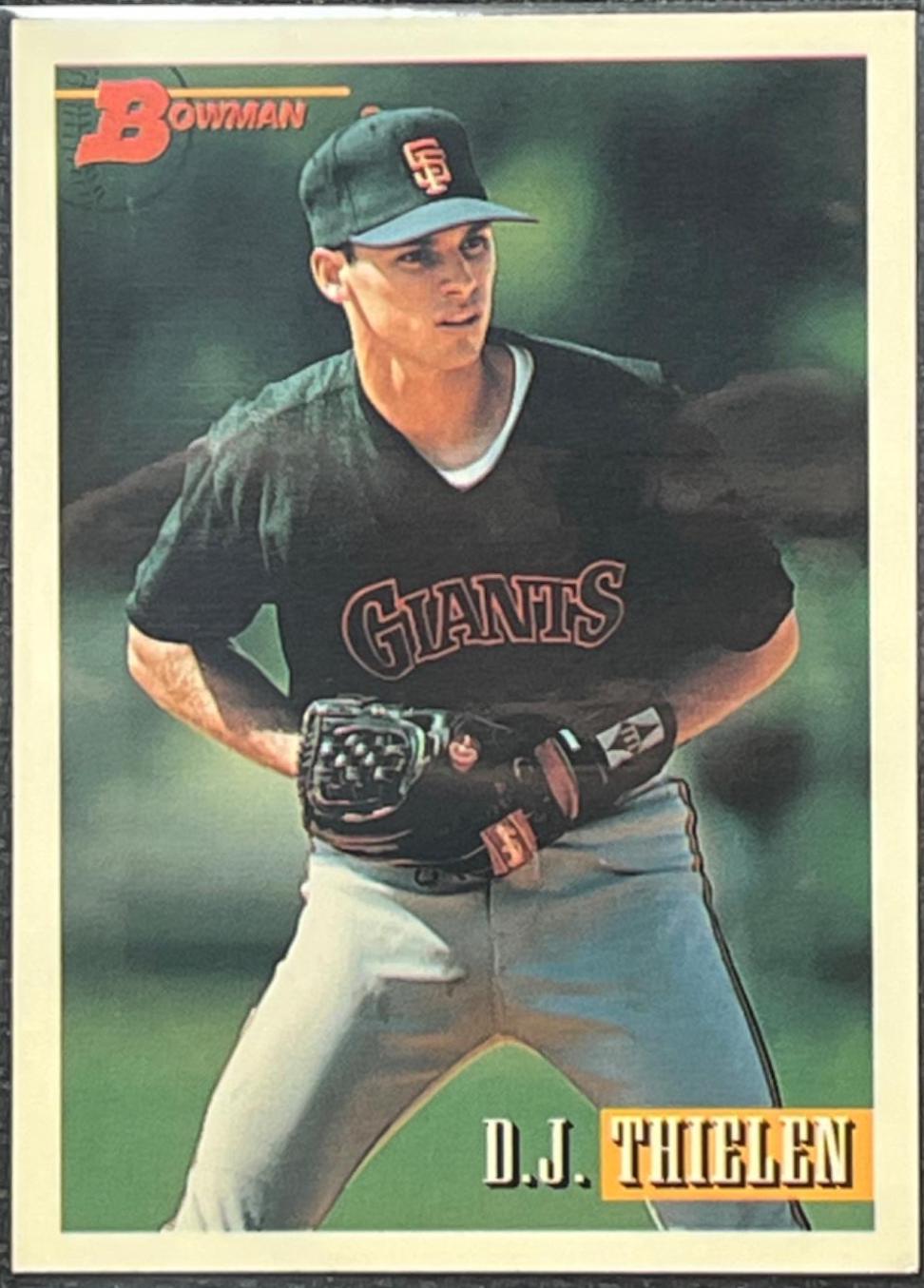 DJ Thielen #224 Baseball Cards 1993 Bowman