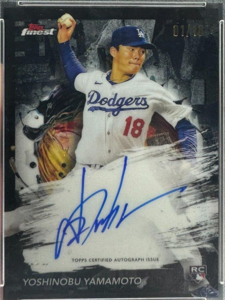 Yoshinobu Yamamoto [Black Refractor] #FA-YY