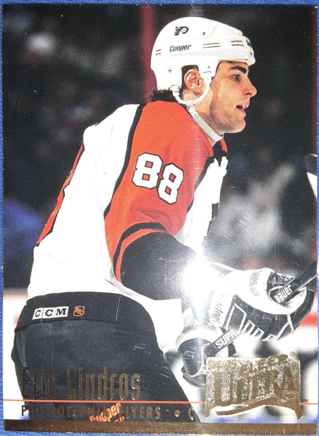 Eric Lindros #345 Hockey Cards 1994 Ultra
