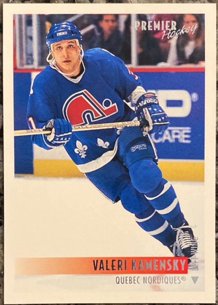 Valeri Kamensky #32 Hockey Cards 1994 Topps OPC Premier