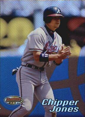 Chipper Jones #10 Baseball Cards 2002 Bowman's Best