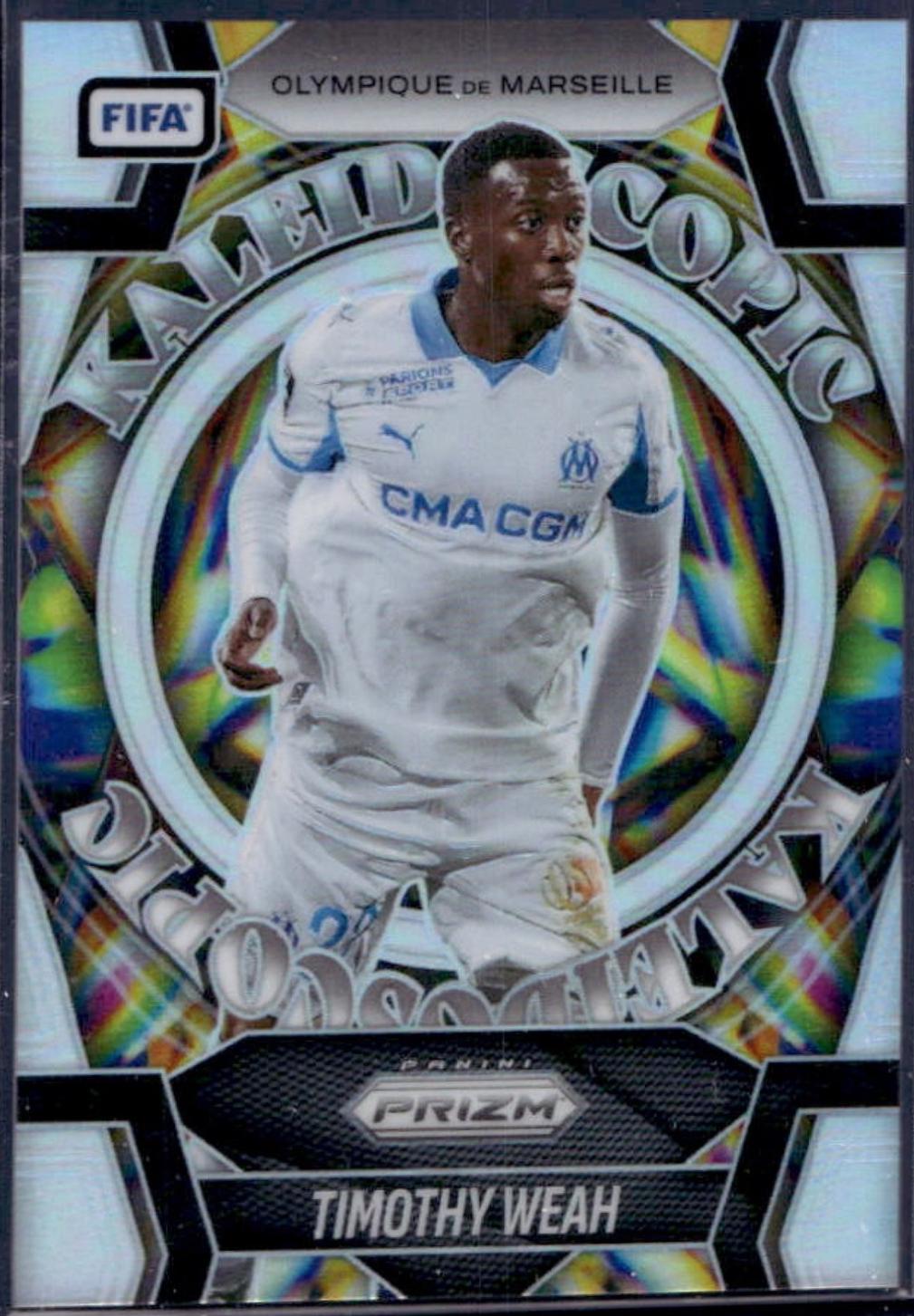 Timothy Weah #18 2025 Panini Prizm FIFA Kaleidoscopic