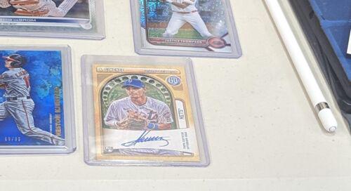 Andres Gimenez #GQA-AG Baseball Cards 2021 Topps Gypsy Queen Autographs
