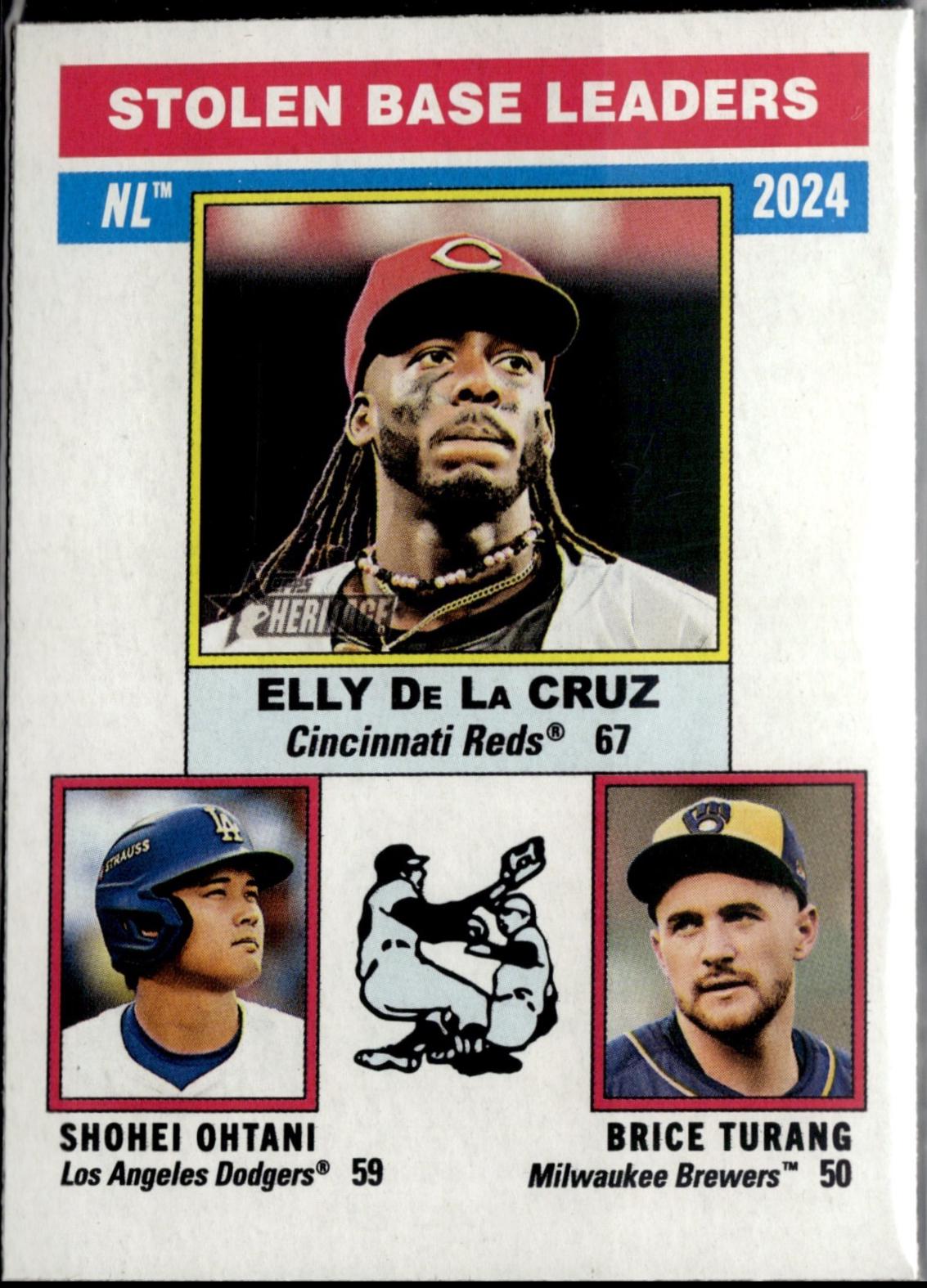 Elly De La Cruz #197 Baseball Cards 2025 Topps Heritage