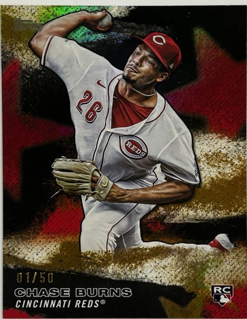 Chase Burns [Gold] #SMLB-27 Prices | 2026 Topps Stars Of MLB