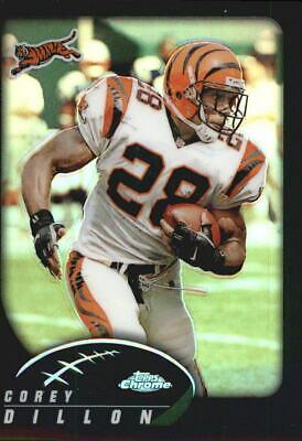 Corey Dillon #8 Football Cards 2002 Topps Chrome