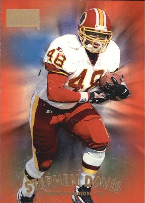 Stephen Davis #5 Football Cards 1997 Skybox Premium