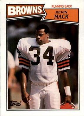 1987 Kevin Mack #82