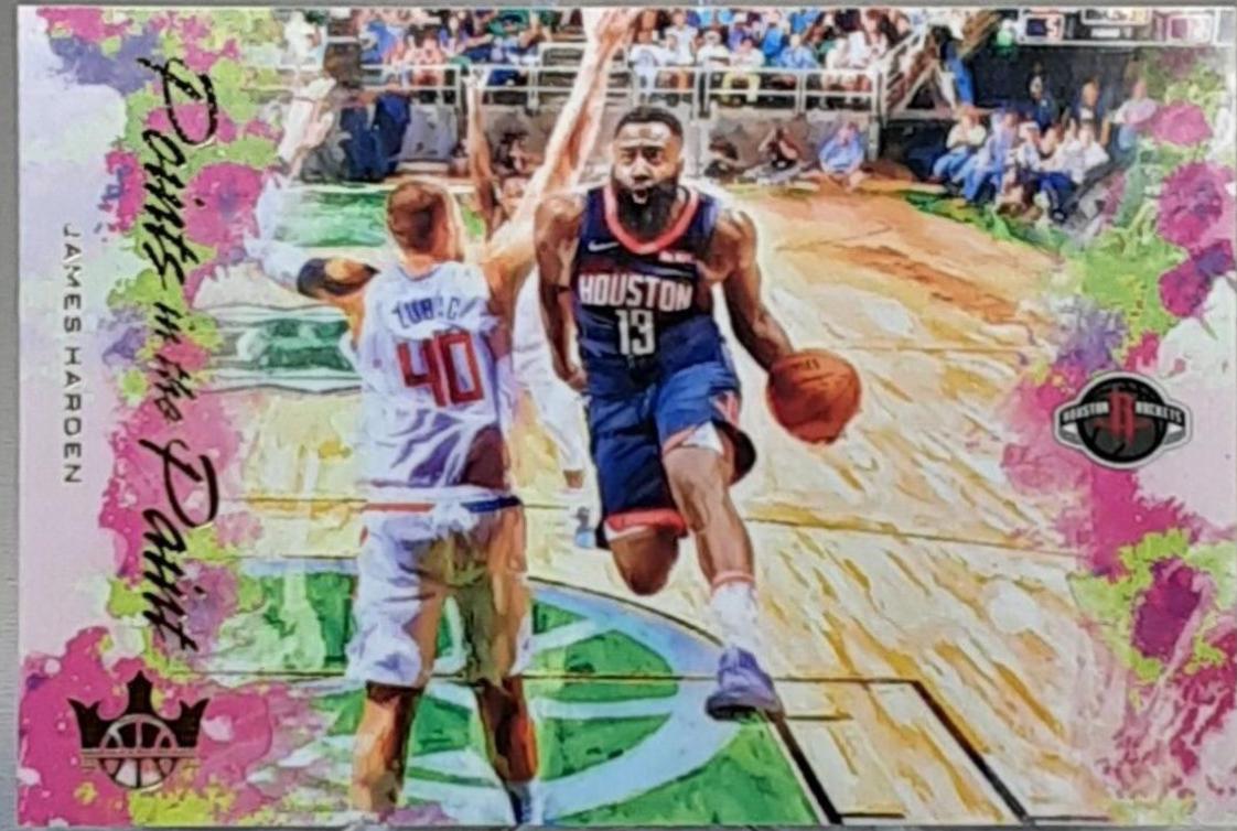 James Harden #7 Basketball Cards 2019 Panini Court Kings Points in the Paint