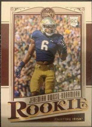 Jeremiah Owusu Koramoah #199 Football Cards 2021 Panini Legacy