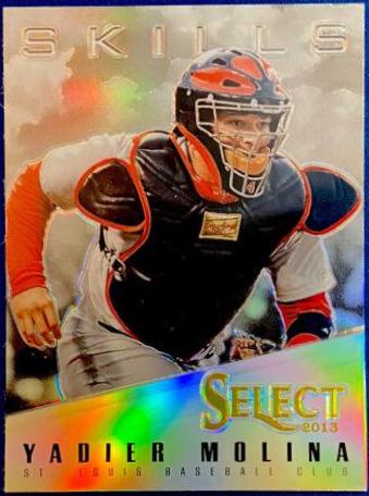 Yadier Molina #SK34 Baseball Cards 2013 Panini Select Skills