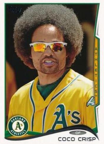 Coco Crisp #8 Baseball Cards 2014 Topps