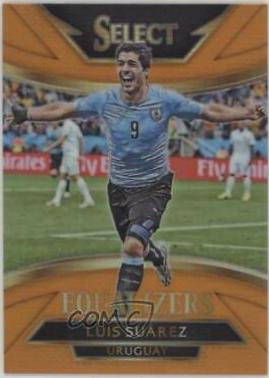 Luis Suarez #20 Soccer Cards 2015 Panini Select Equalizers