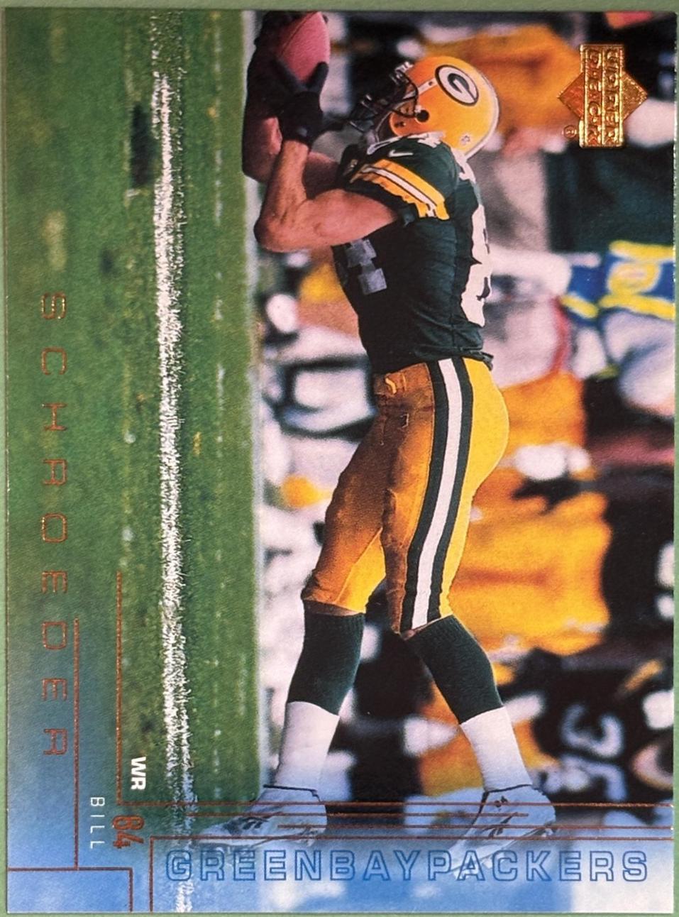 Bill Schroeder #83 2000 Upper Deck Football