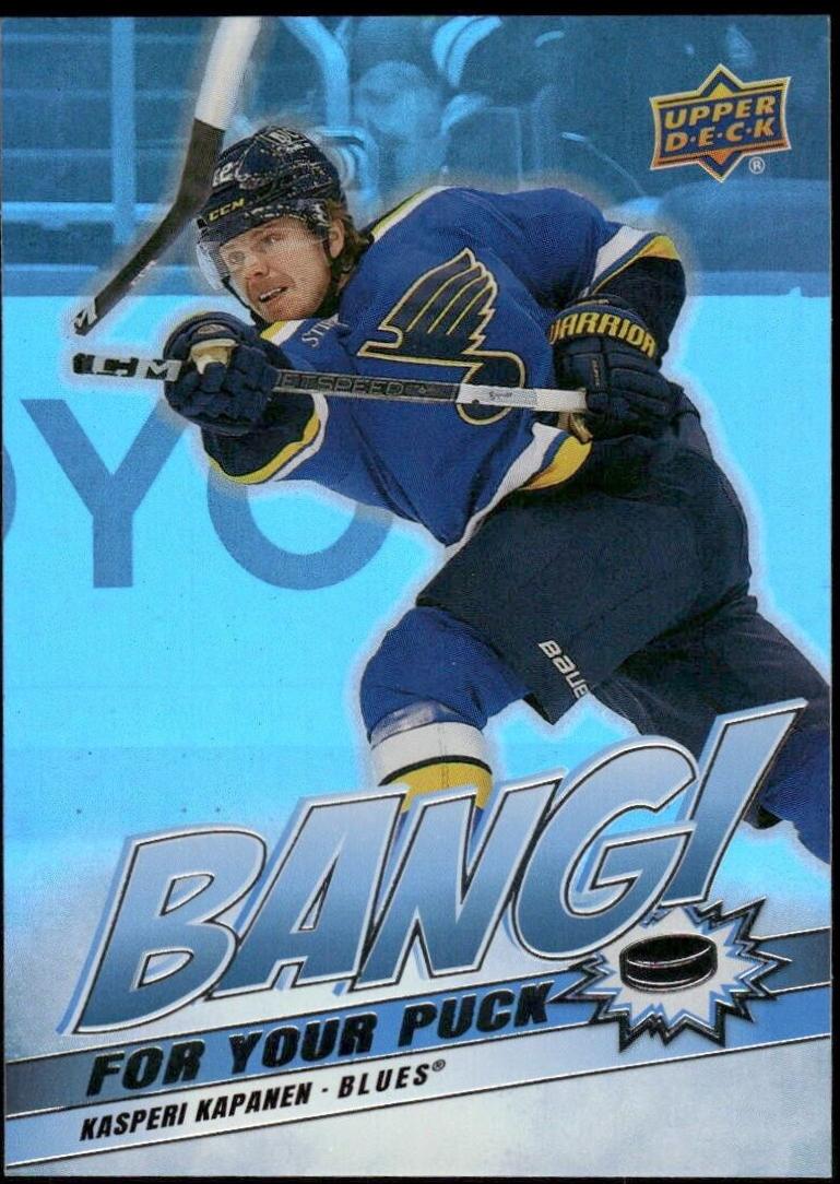 Kasperi Kapanen #BP-11 Hockey Cards 2024 Upper Deck Bang For Your Puck