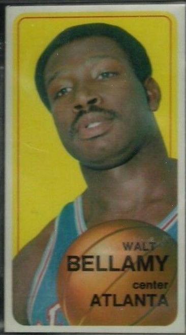 Walt Bellamy #18 Basketball Cards 1970 Topps