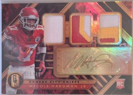 Mecole Hardman Jr. [Rookie Jersey Autograph Triple] #297