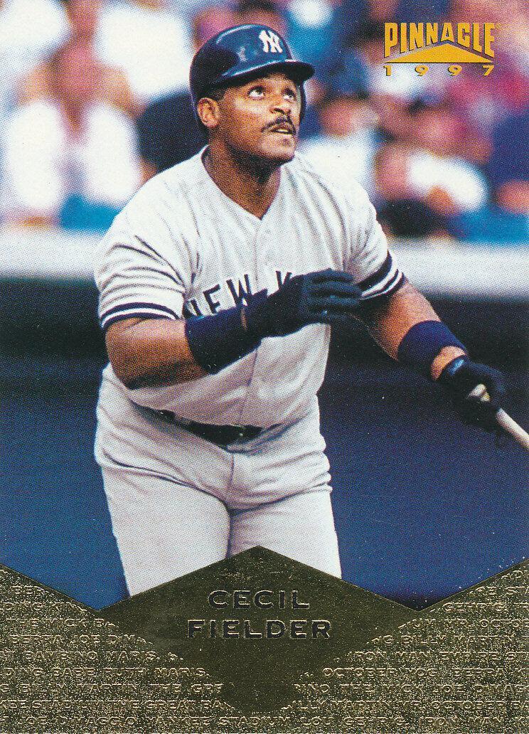 Cecil Fielder #1 Baseball Cards 1997 Pinnacle