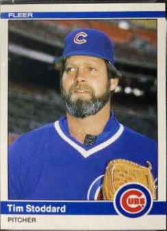 Tim Stoddard #U-110 Baseball Cards 1984 Fleer Update