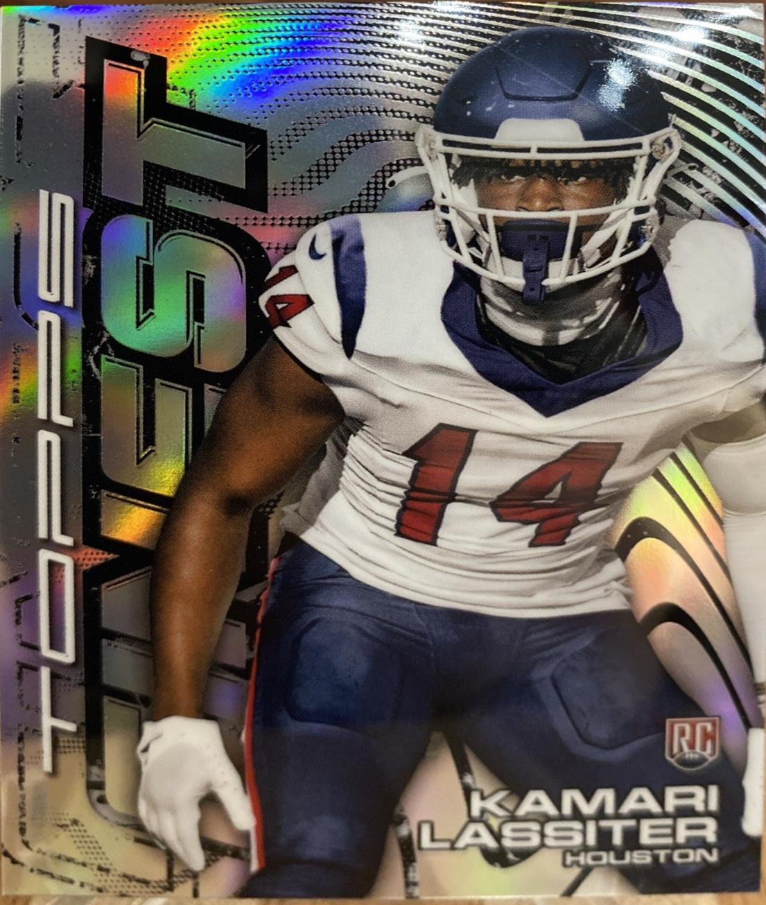 Kamari Lassiter #MYST-19 2024 Finest Football Mystery Finest