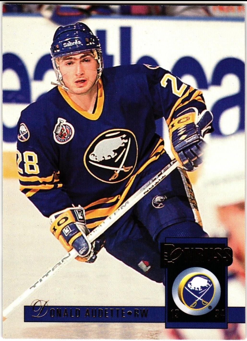 Donald Audette #32 Hockey Cards 1993 Donruss