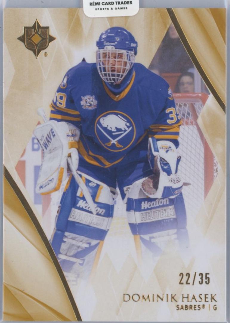 Dominik Hasek [Gold Legends Autograph] #100