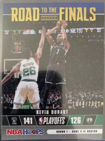 Kevin Durant #29 Basketball Cards 2021 Panini Hoops Road to the Finals