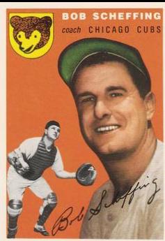 Bob Scheffing #76 Baseball Cards 1994 Topps Archives 1954 Reprint