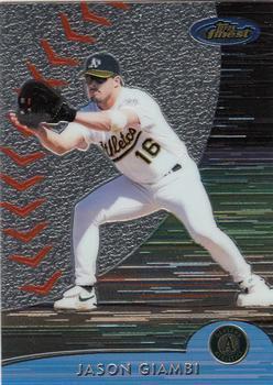 Jason Giambi #11 Baseball Cards 2000 Finest