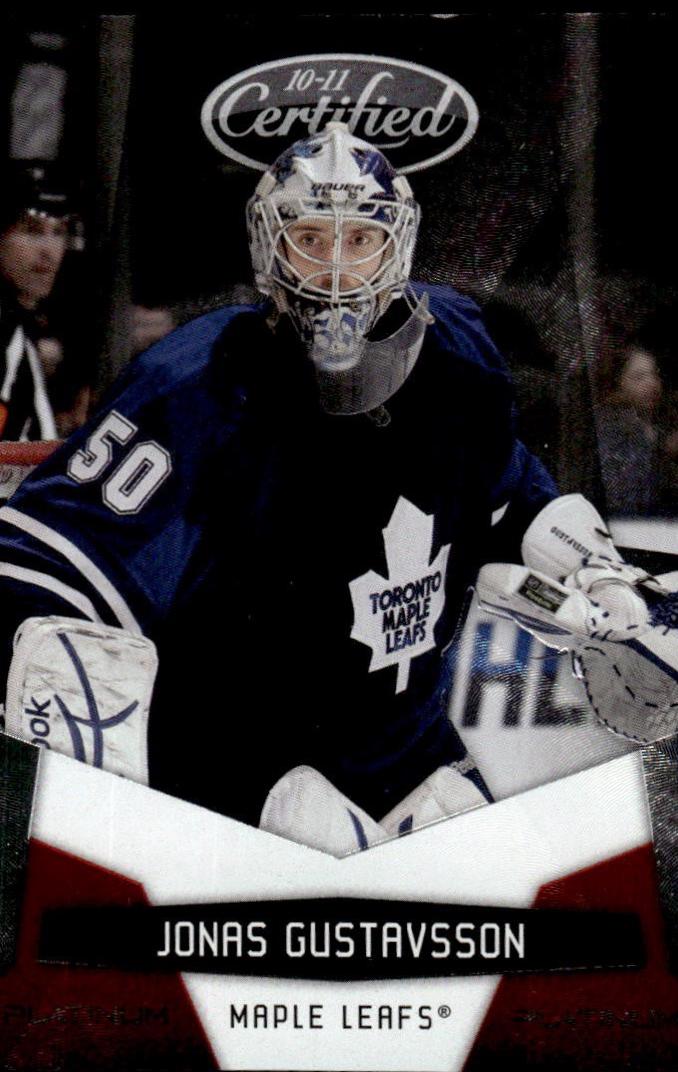 Jonas Gustavsson #135 2010-11 Panini Certified Hockey