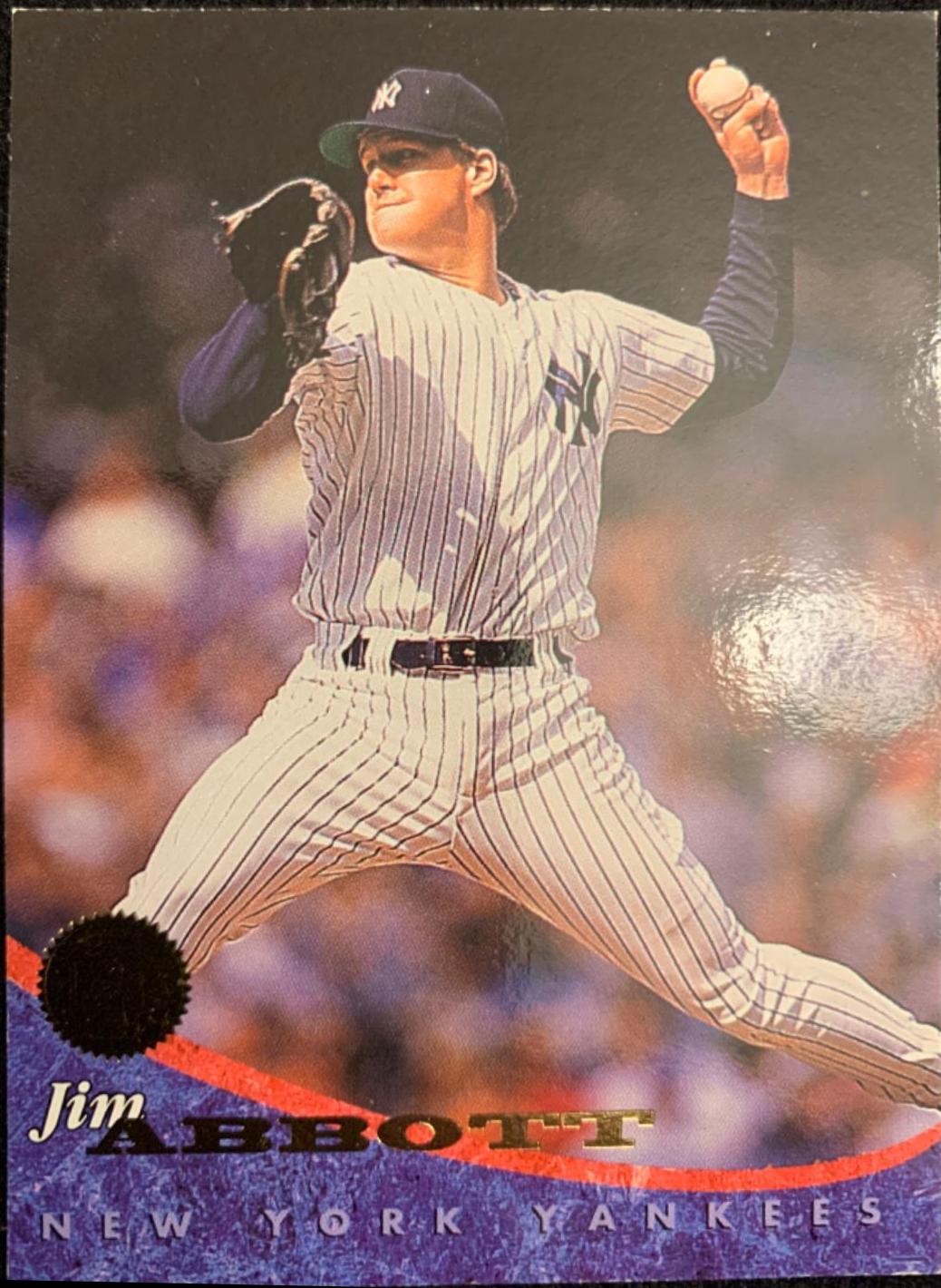 jim abbott #38 Baseball Cards 1994 Leaf